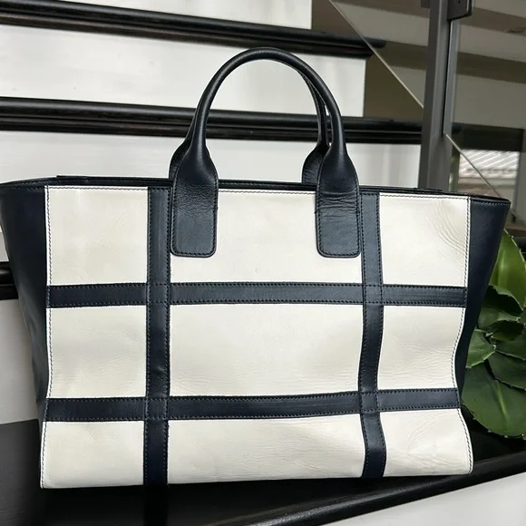 Vittoria Napali Bags Vittoria Napoli Leather Tote Bag Italy